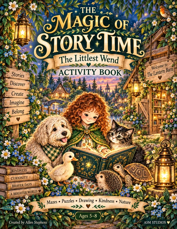 The Littlest Wend Activity Book cover