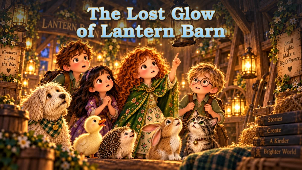 The Lost Glow of Lantern Barn cover